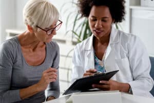 Doctor patient consultation